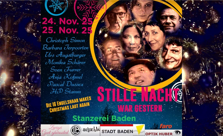 Stille Nacht war gestern Tickets