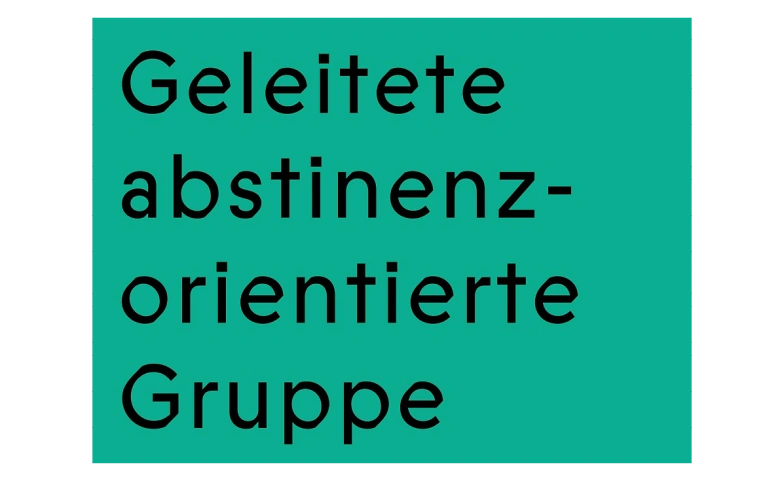 Event-Image for 'Geleitete abstinenzorientierte Gruppe'