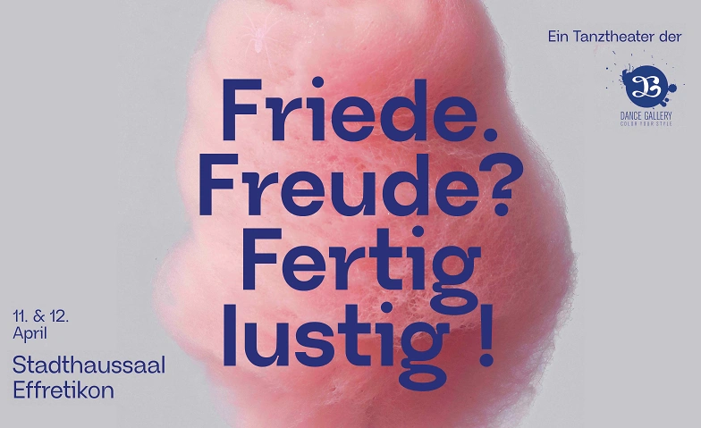 Event-Image for 'Friede. Freude? Fertig lustig! - Tanztheater Dance Gallery'