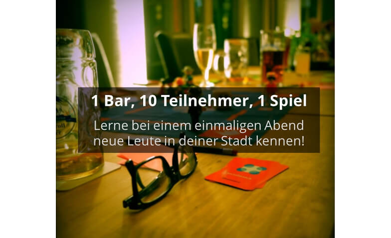 1 Bar, 10 Teilnehmer, 1 Spiel - Socialmatch (30-45 Jahre) Rothaus im Gerber, Tübingerstraße 26, 70173 Stuttgart Tickets