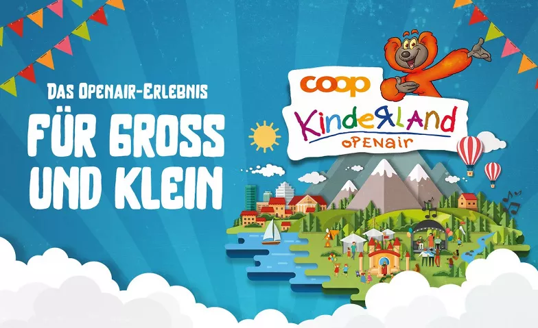 Coop Kinderland Openair 2024 Glarus Zaunplatz, Zaunplatz, 8750 Glarus Billets