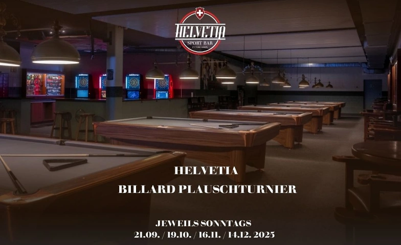 Event-Image for 'Helvetia Billard Plauschturnier'