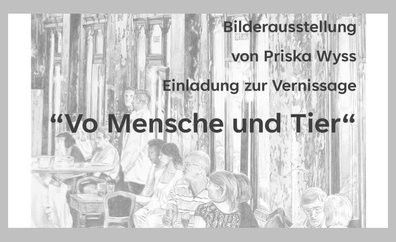 Event-Image for 'Bilderausstellung - Vo Mensche und Tier'