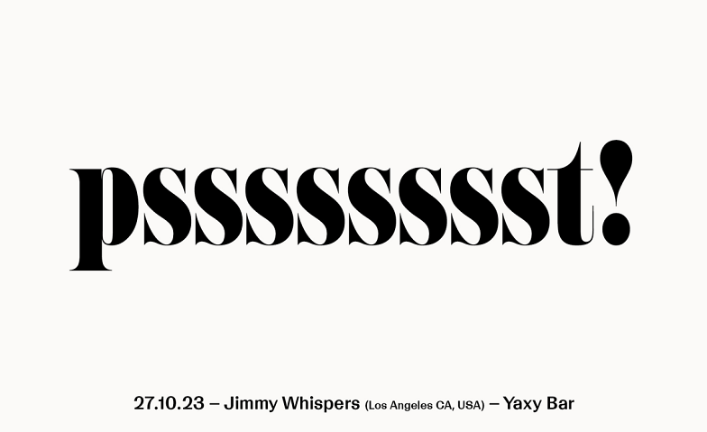 Jimmy Whispers (Los Angeles CA, USA) Waxy Bar, Dienerstrasse 33, 8004 Zürich Tickets