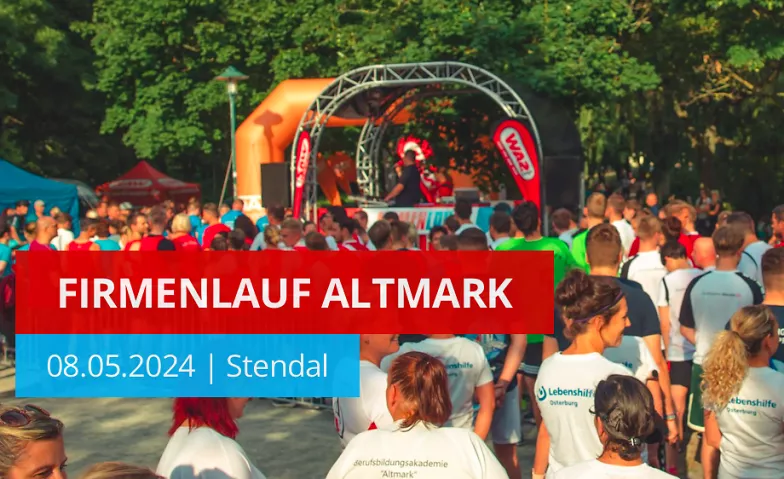 Firmenlauf Altmark 2024 Stendal Zentrum, wird noch bekannt gegeben, 39576 Stendal Billets