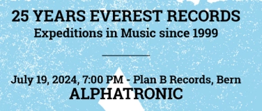 Event-Image for 'Alphatronic live @ Plan B Records'