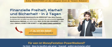 Event-Image for '2 Tage MoneyFestation-PowerWeekend - "HermeticAlchemists"'