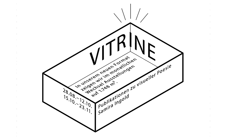 Event-Image for 'Vitrine 5: Publikationen zu visueller Poesie'