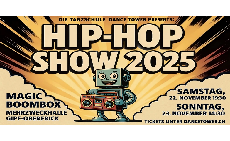 Event-Image for 'Tanzschule Dance Tower - "Magic Boombox 2025"'
