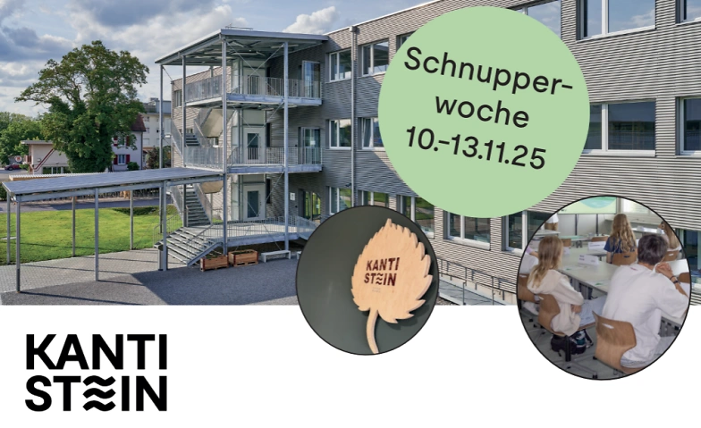Event-Image for 'Kanti Stein Schnupperwoche für Oberstufenschüler/innen'