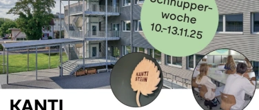 Event-Image for 'Kanti Stein Schnupperwoche für Oberstufenschüler/innen'