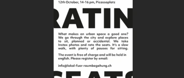 Event-Image for 'Rating Seats – What makes an urban space a good one?'