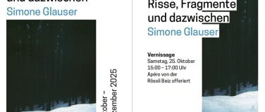 Event-Image for 'Vernissage Simone Glauser'