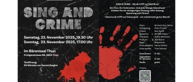Event-Image for 'Sing and Crime'