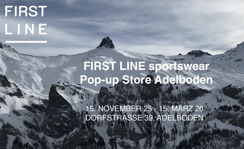 Event-Image for 'FIRST LINE sportswear Winter Pop Up'
