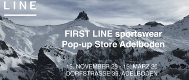 Event-Image for 'FIRST LINE sportswear Winter Pop Up'