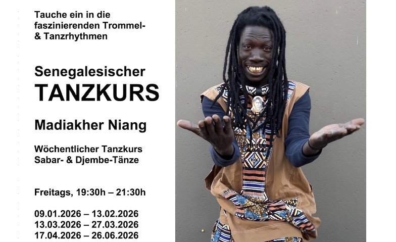 Event-Image for 'Senegalesischer Tanzkurs'