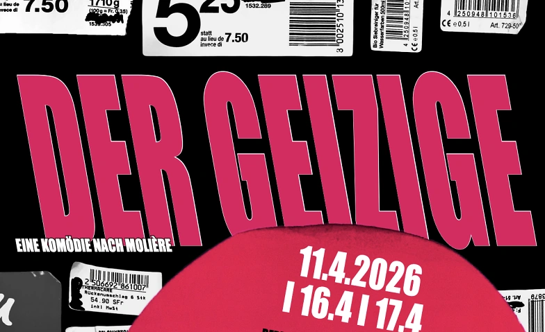 DER GEIZIGE - Jugendtheater Ruswil Tickets
