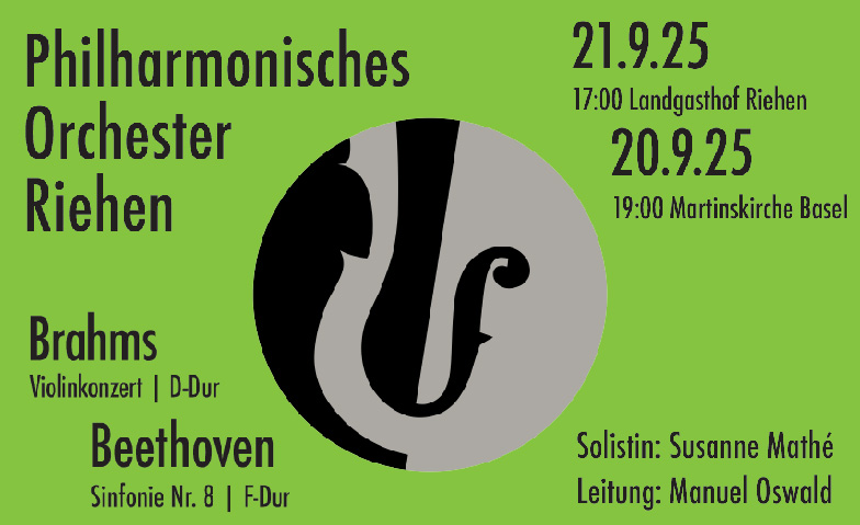 Philharmonisches Orchester Riehen - Herbstkonzert 2025 Tickets