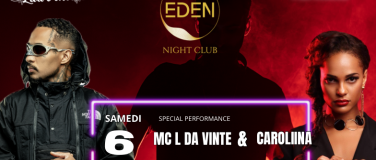 Event-Image for 'MC L da Vinte & Caroliina – Showcase exclusif au Eden Club ('