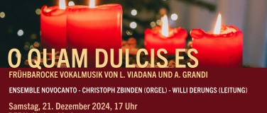 Event-Image for 'Adventskonzert - Barockmusik von L. da Viadana & A. Grandi'