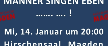Event-Image for 'Chorprojekt &laquo;M&auml;nner singen eben .... ... . !&raquo;'