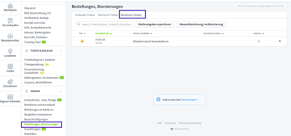 BlockierteTicketsVVK DE