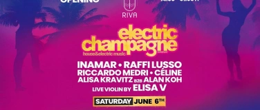 Event-Image for 'Electric Champagne - Season Opening 2026 by RIVA'