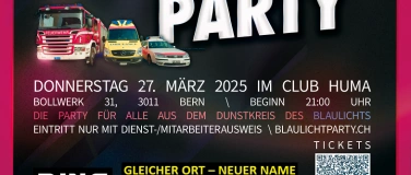 Event-Image for 'Blaulichtparty Bern'