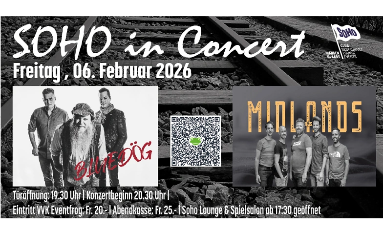Event-Image for 'Mildands & Blued&ouml;gs, Konzert im SOHO'