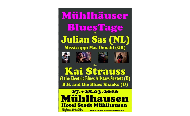 M&uuml;hlh&auml;user Bluestage Tickets