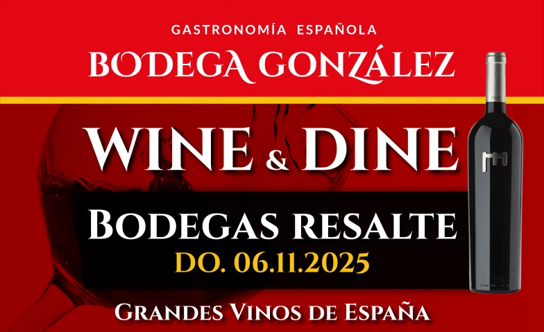 Wine & Dine mit Bodegas Resalte de Peñafiel Bodega González / Fildernstrasse 15, 6030 Ebikon, Fildernstrasse 15, 6030 Ebikon Tickets