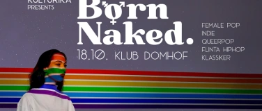 Event-Image for 'BORN NAKED Female Pop Hip-Hop Indie Queerparty // 18.10.2025'