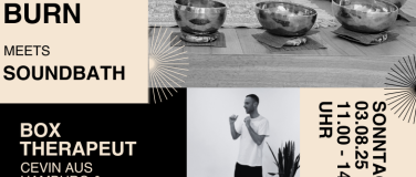 Event-Image for 'Box & Burn meets Soundbath'