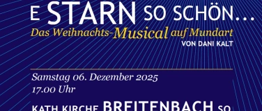 Event-Image for '"E Stärn so schön..." das Mundart Weihnachtsmusical'