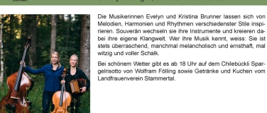 Event-Image for 'Evelyn & Christina Brunner - Schwyzer Örgeli, Cello'