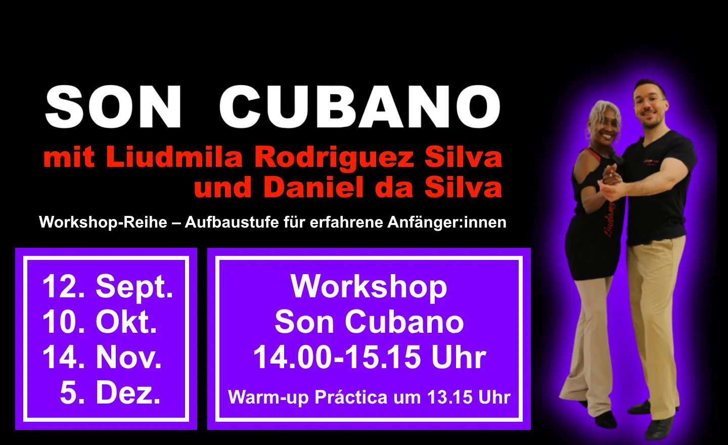 Sponsoring logo of AFROCUBANO &ndash; Aufbaustufe f&uuml;r erfahrene Anf&auml;nger:innen event