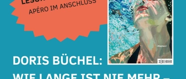 Event-Image for 'Lesung & Gespräch mit Doris Büchel - wie lange ist nie mehr'