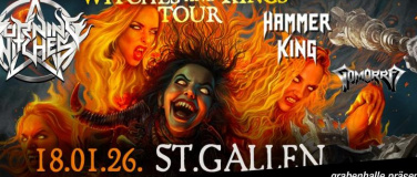 Event-Image for 'Burning Witches / Gomorra / Hammer King - Heavy Metal Night'