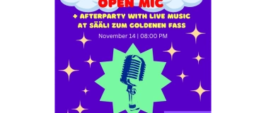 Event-Image for 'Sparkle Comedy Open Mic at Sääli'