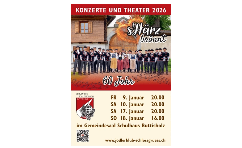 Event-Image for 'Konzert und Theater Jodlerklub Schlossgruess Buttisholz'