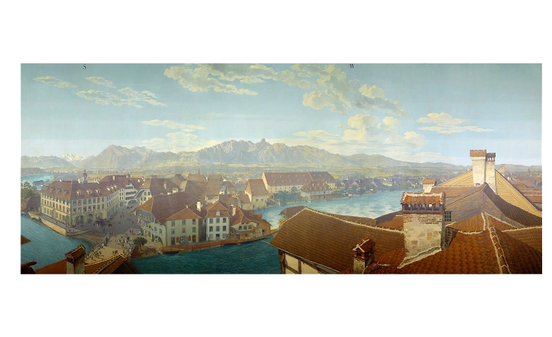 Thun-Panorama: Das Rundbild von Marquard Wocher Thun-Panorama Tickets