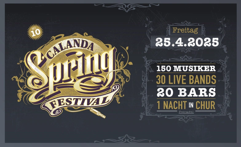 Calanda Spring Festival 2025 Stadt Chur, Altstadt Chur, 7000 Chur Tickets