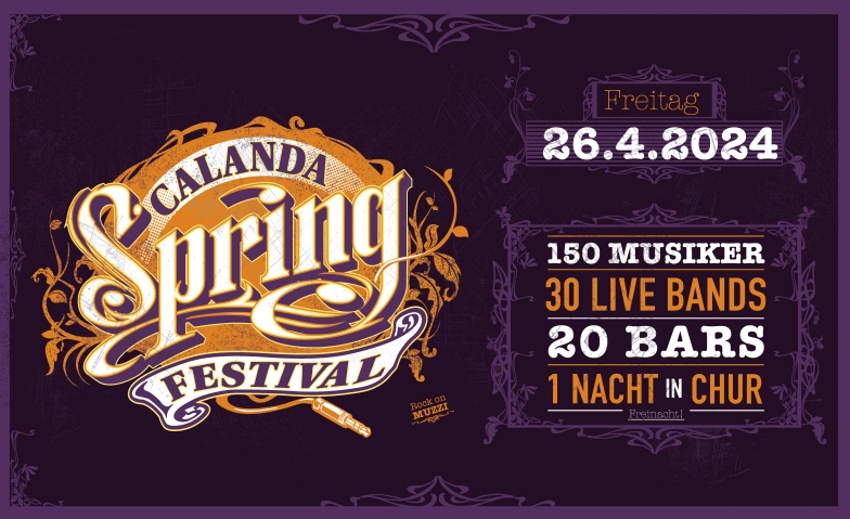 Calanda Spring Festival 2024 Chur, -, 7000 Chur Tickets