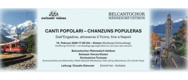 Event-Image for 'CANTI POPOLARI - CHANZUNS POPULERAS'