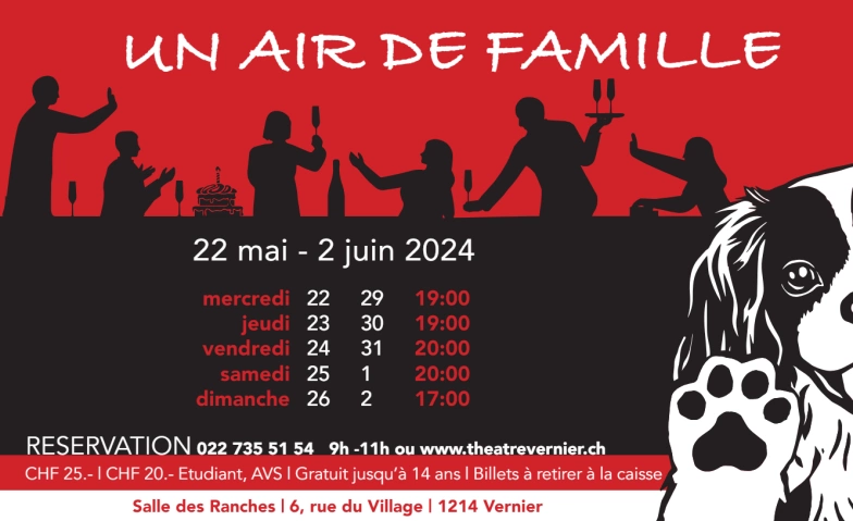 Event-Image for 'Un air de famille, pièce d'Agnès Jaoui et Jean-Pierre Bacri'