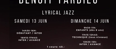Event-Image for 'Workshop Beno&icirc;t Tardieu'