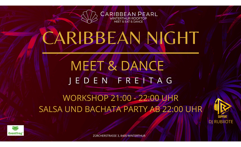 Caribbean Night - Salsa and Bachata Party Caribbean Pearl, Winterthur Tickets