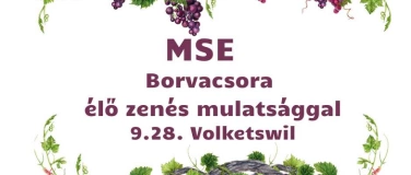 Event-Image for 'Borvacsora élő zenés mulatsággal az MSE szervezésében'