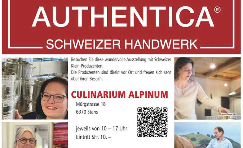 Event-Image for 'Authentica - Messe für Schweizer Handwerk und Spezialitäten'